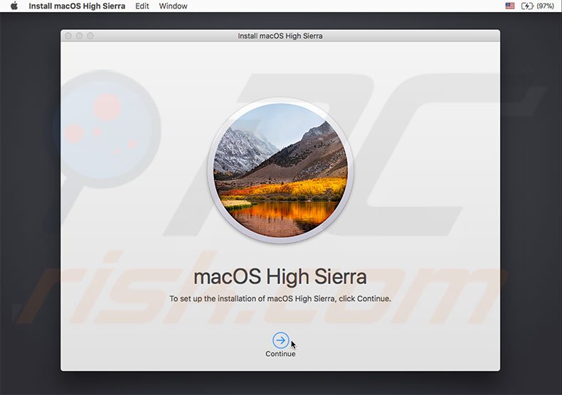 installation of macos cannot continue